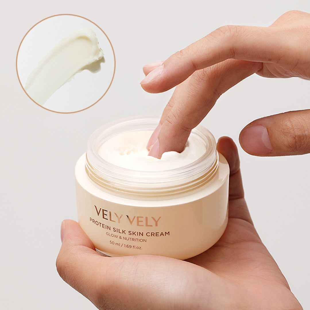 Vely Vely - Protein Silk Skin Cream 50ml